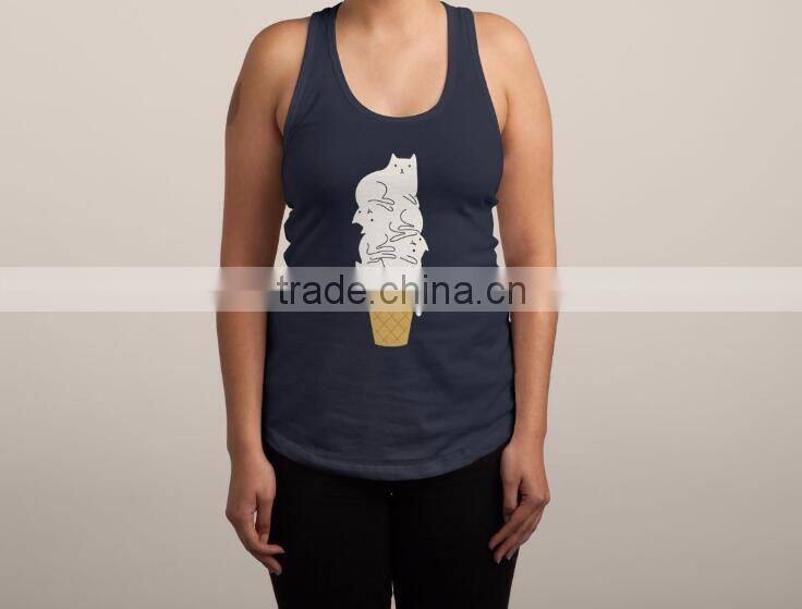 Popular and soft custom print woman cheap t shirt manufacturing