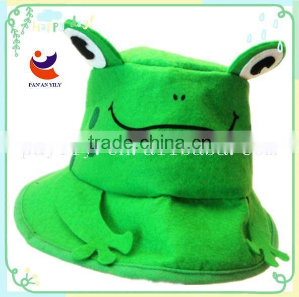 new style fashion frog animal hat children felt hats cute cheap hat