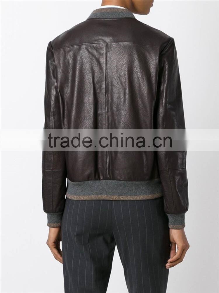 Shandao High Quality Plain Dyed Women 100% Polyester Synthetic Leather plus size coats