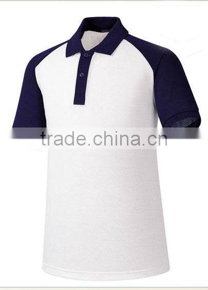 embroidery logo two-tone / Two color custom golf Polo shirt