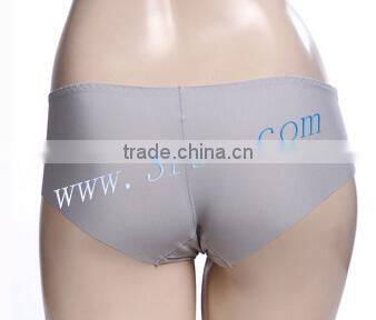 Gray low-rise non-trace mature women underwear