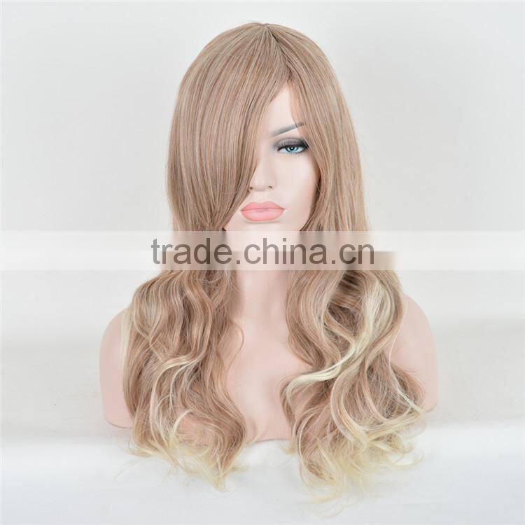 Brown Cosplay Hair Wig Brazilian African Wig Indian Women Wigs