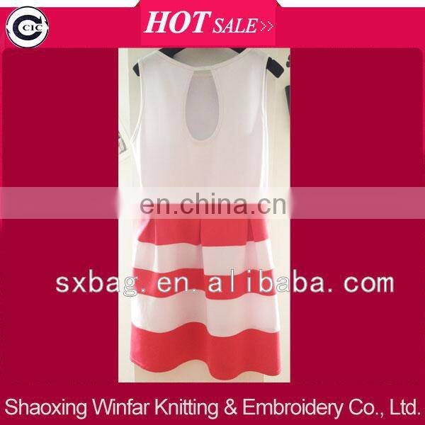 shaoxing winfar latest sleeveless casual dress