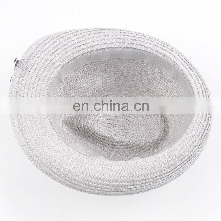 TOROS factory wholesale gentleman fedora hat cheap paper hat solid fedora hat for men