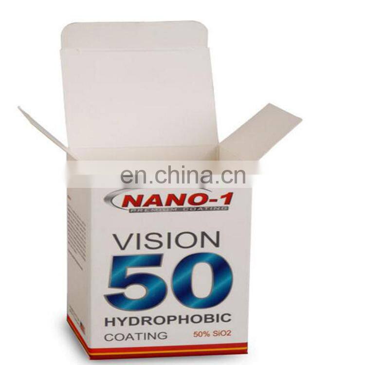 Direct factory manufacture customized logo folding paper box art paper medical supplies packaging boxes