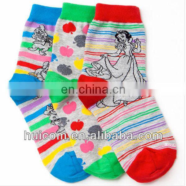 colorful knitting sock