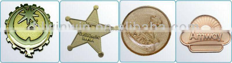 tiger Shaped Lapel Pin soft enamel