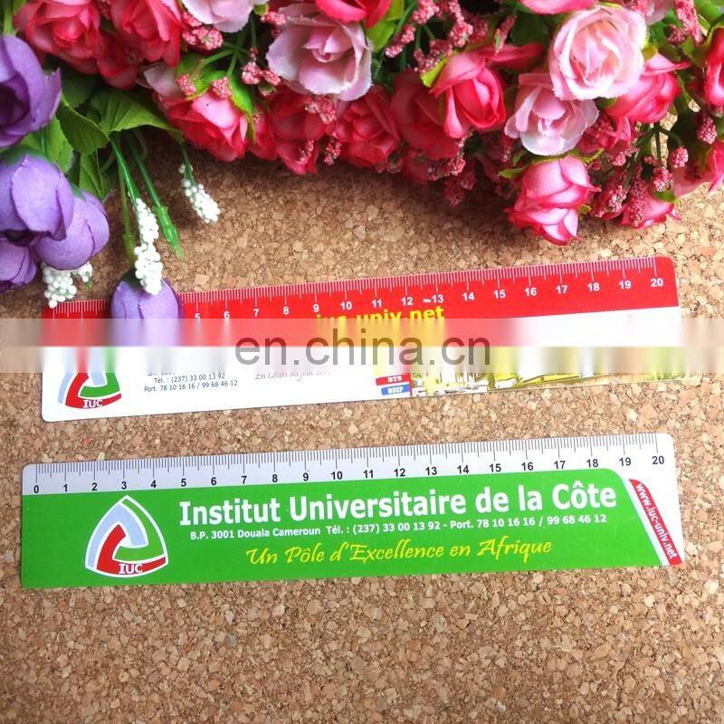 Made in China custom making plastic flexible scale ruler