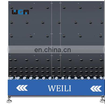 Jinan factory 2000mm automatic vertical insulating glass washing and drying Machine