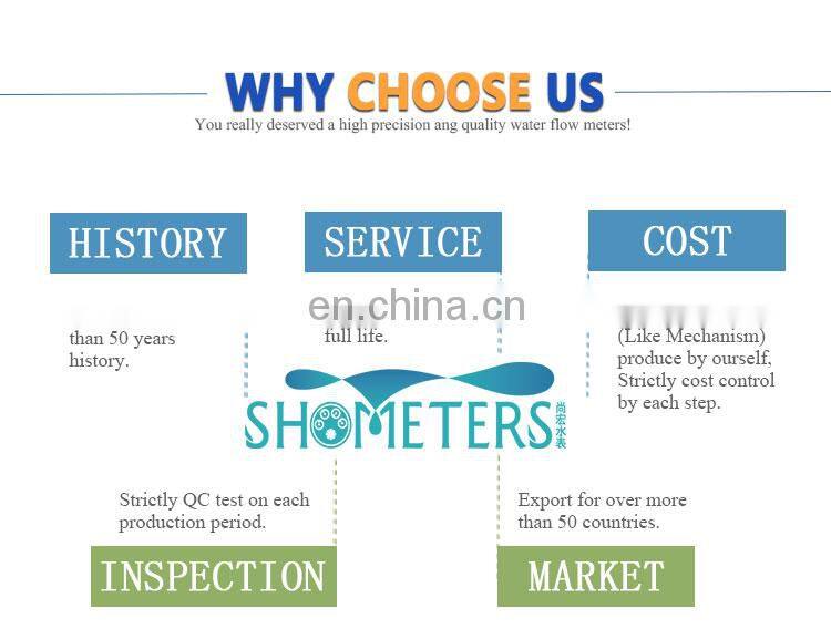 china digital water flow meter