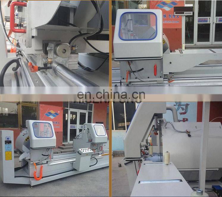 aluminum door and window digital display double precision cutting saw