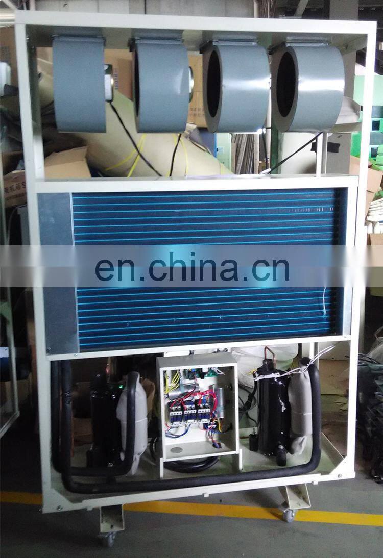 drying machine industrial dehumidifier with pump working in high temperature