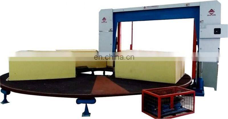 automatic Carousel horizontal cutting machine for mattress foam