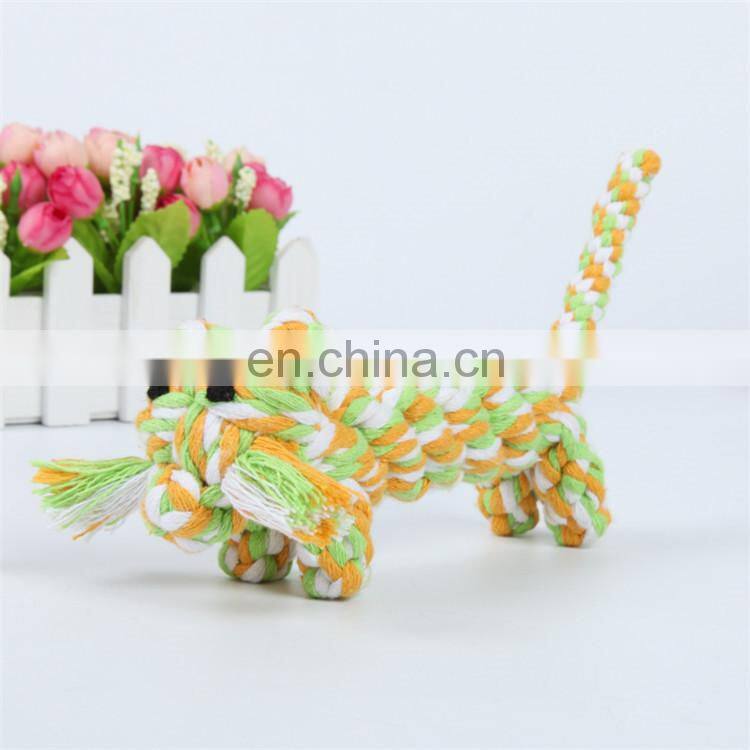 Pet Puppy aggressive chewers cute tiger designs private label dog toys