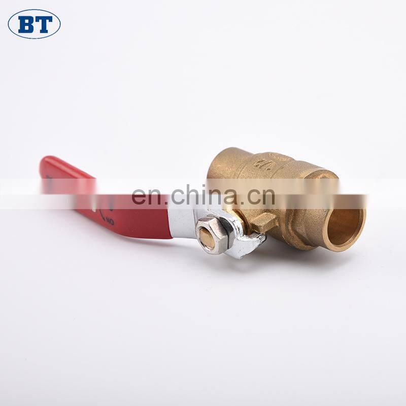 BT1060 level wholesale standard pn40 brass ball valve