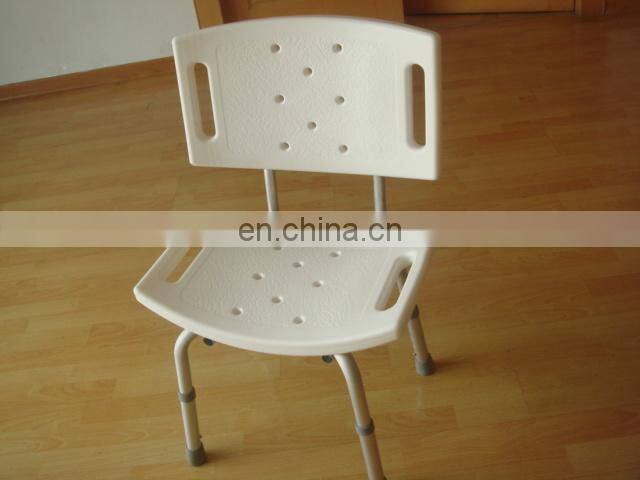 Deluxe padded bath chair with back