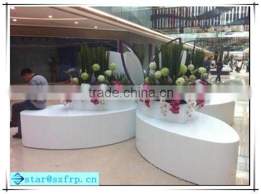 Fiberglass outdoor park chairs