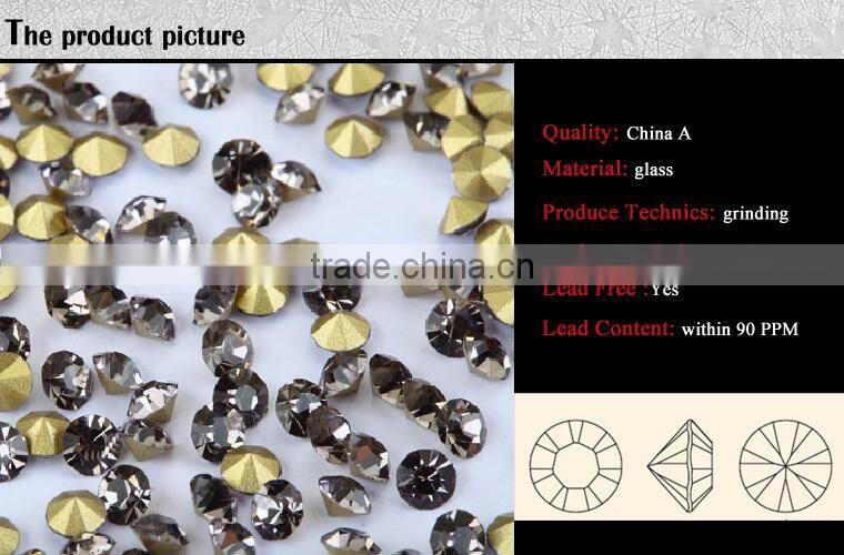 T0604 Fashion Cheap Point Back Strass Stone,Back Point Strass Stone,China Wholesale Strass Stone Point Back for Dancing Shoes