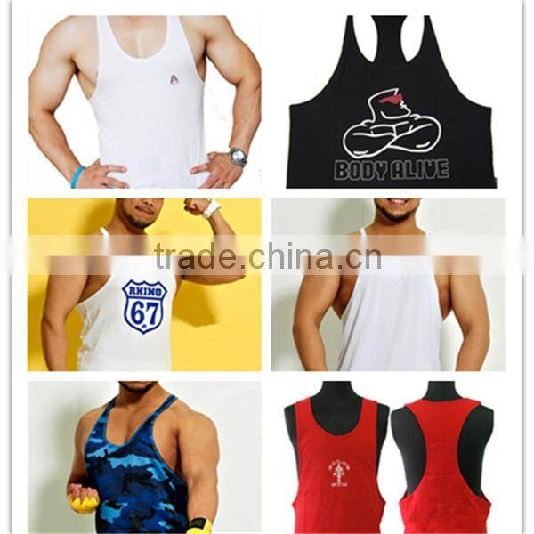 Good quality cotton custom tank top
