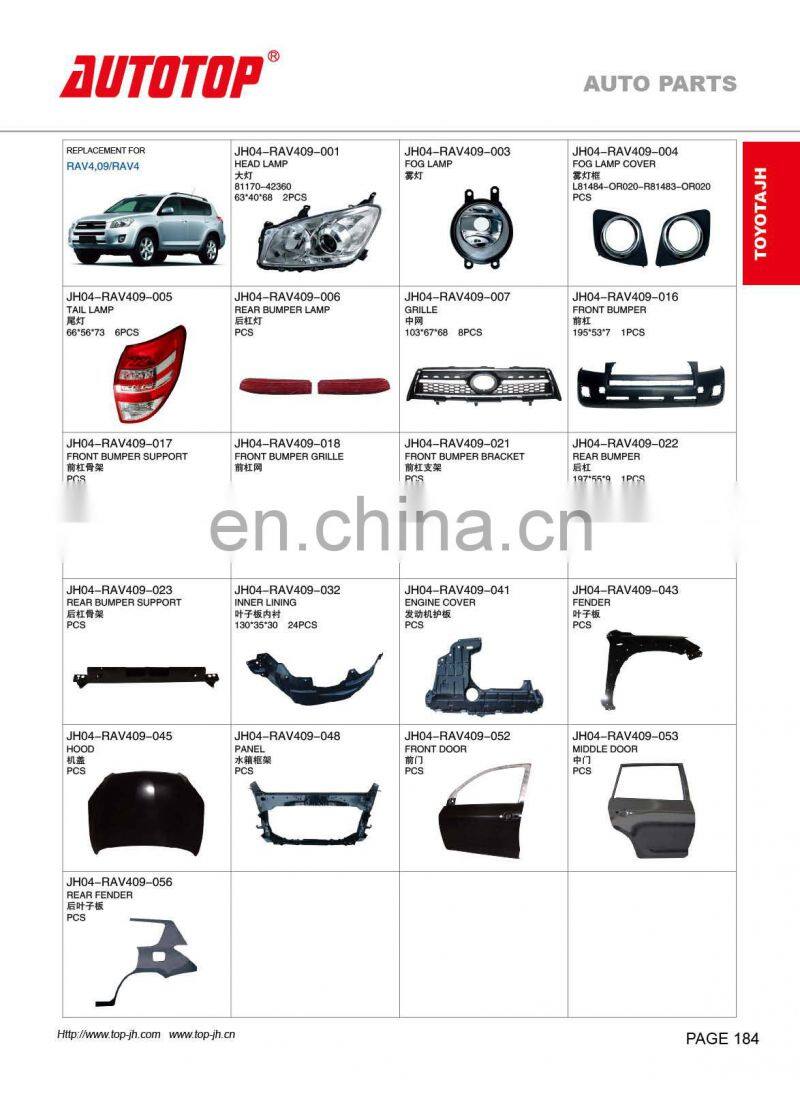 CARVAL/JH/AUTOTOP JH04-RAV409-001 81170-OR030/81130-OR030 HEAD LAMP FOR RAV4,09