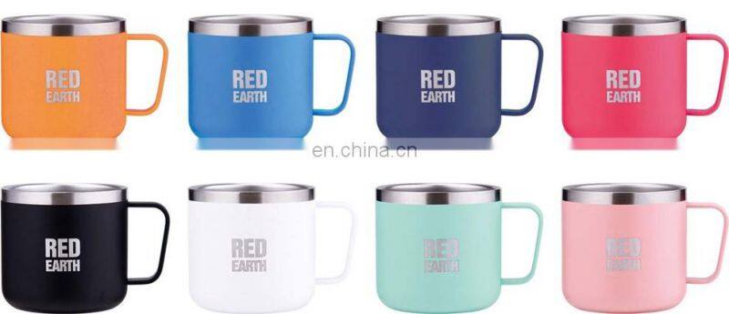 Double wall custom color coffee mug stainless steel mug coffee cup