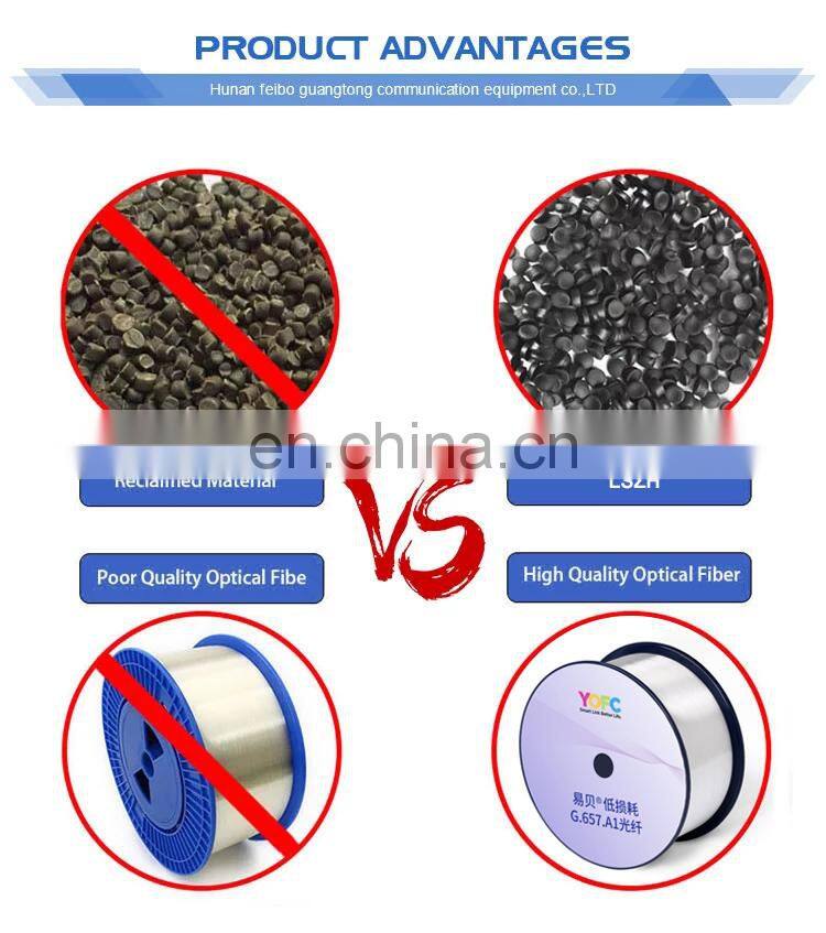 ftth core indoor de fibra optica cable ptica monomode g.652d fibra optical cable