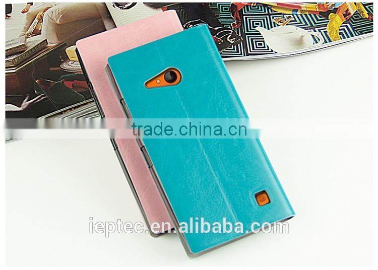 2016 MOFi Case Cover for Nokia Lumia 730 735, Mobile Phone Leather Flip Cover for Nokia Lumia 735 Back Case