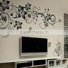 custom removable adhesive decorative wall vinyl sticker printing-Ly