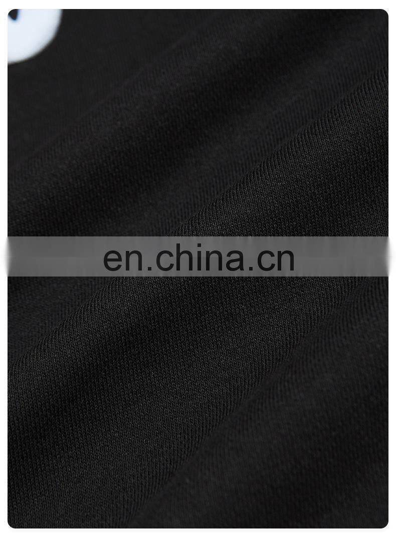 2021 autumn and winter new product brand three-dimensional foam printing color letters hip-hop men's terry sweater
