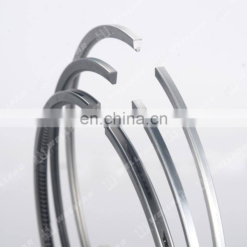Piston ring manufacture L10 piston ring set 3803961 size 125mm*2.97+2.97+4.75