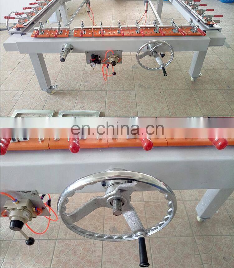 UTSP1012 Pneumatic Screen Mesh Stretcher Manual Silk Screen Stretching Machinery maquina tensadora serigrafica