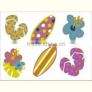 puffy sticker/puffy butterfly stickers