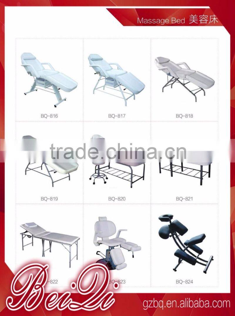 Beiqi High Quality Ultrasoft Portable Massage Bed with Hinges and Headrest in Guangzhou