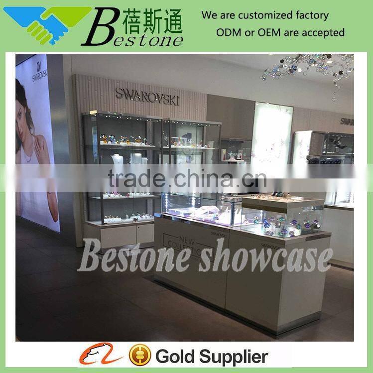 china manufacturer hot sale display cabinet and showcase for jewelry shop