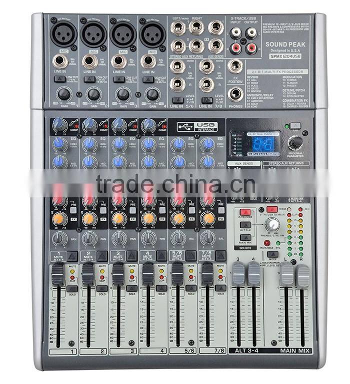Professional Audio Sound Mixers X1204USB