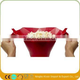 2016 new silicone Microwave popcorn maker popcorn popper