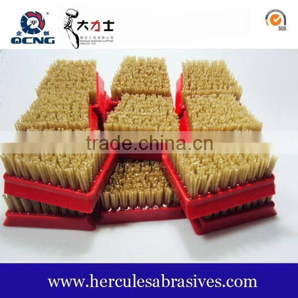 L140 diamond fickert abrasive brush for granite antique polishing
