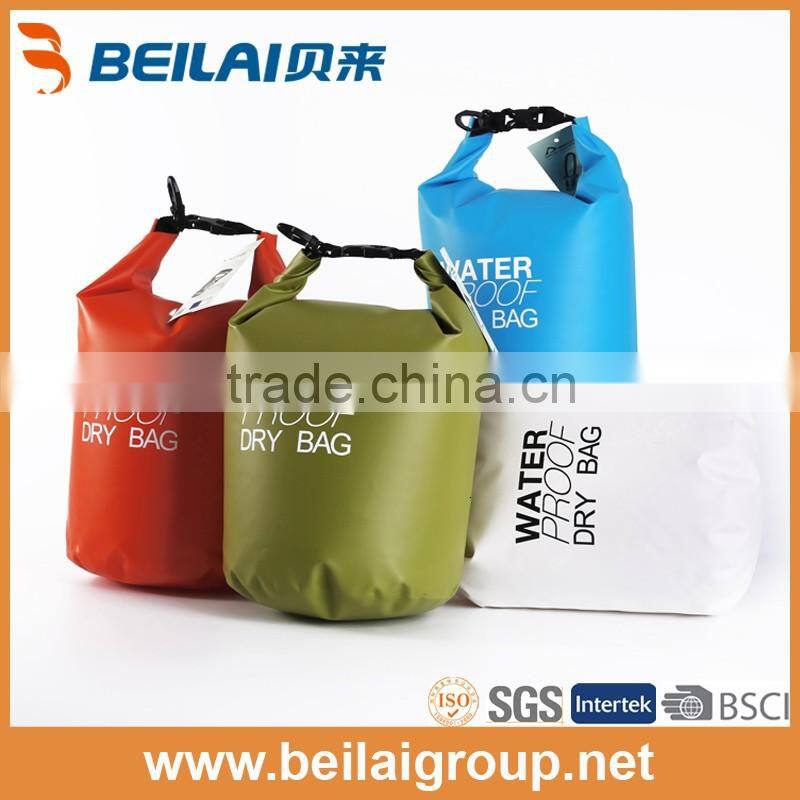 2016 waterproof pvc diving watersports dry bag swimming waist bag