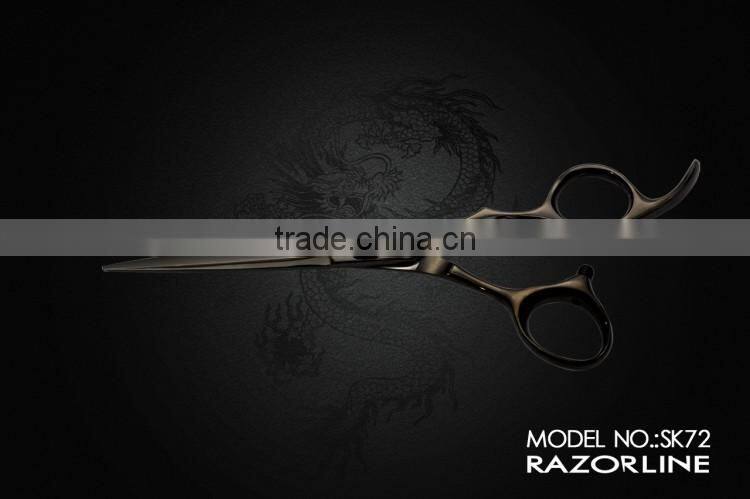 With 20 years experience, SUS440C RAZORLINE SK72 Professional Hair Scissor, Big Promotion!