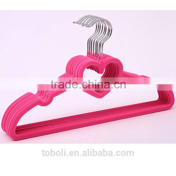 Hot sale velvet clothes hangers