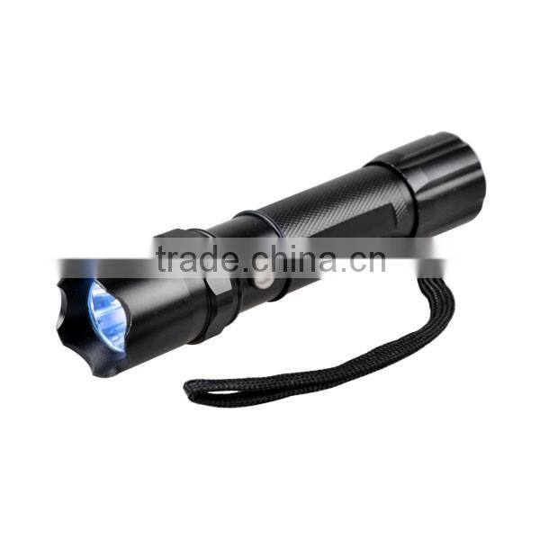 Rechargeable Ultraviolet UV Light Stains Finder UV LED Flashlight