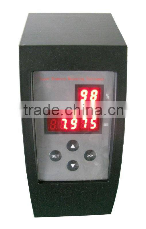 Round work piece laser diameter gauge