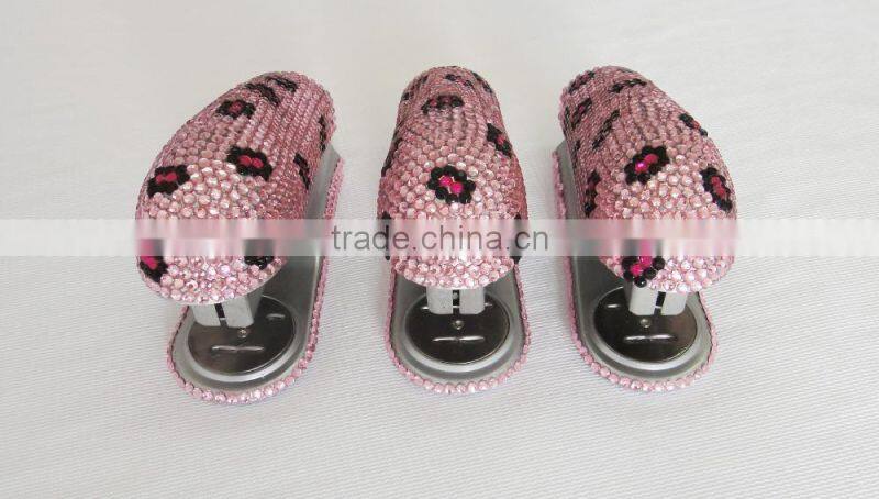 Mini cute bling stapler