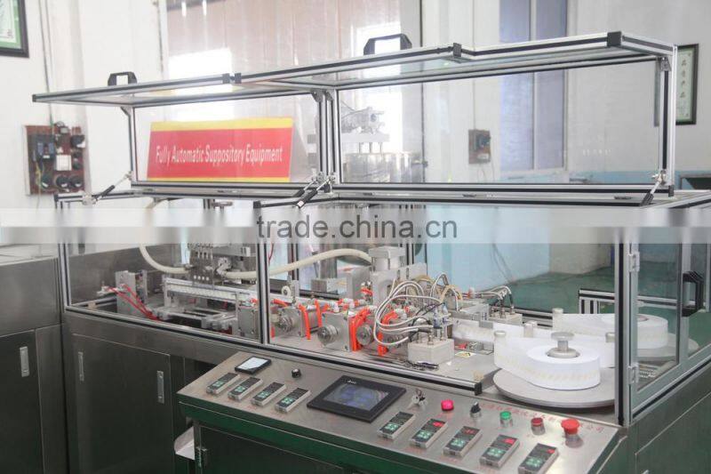 High quality automatic PVC/PE suppository shell making machine