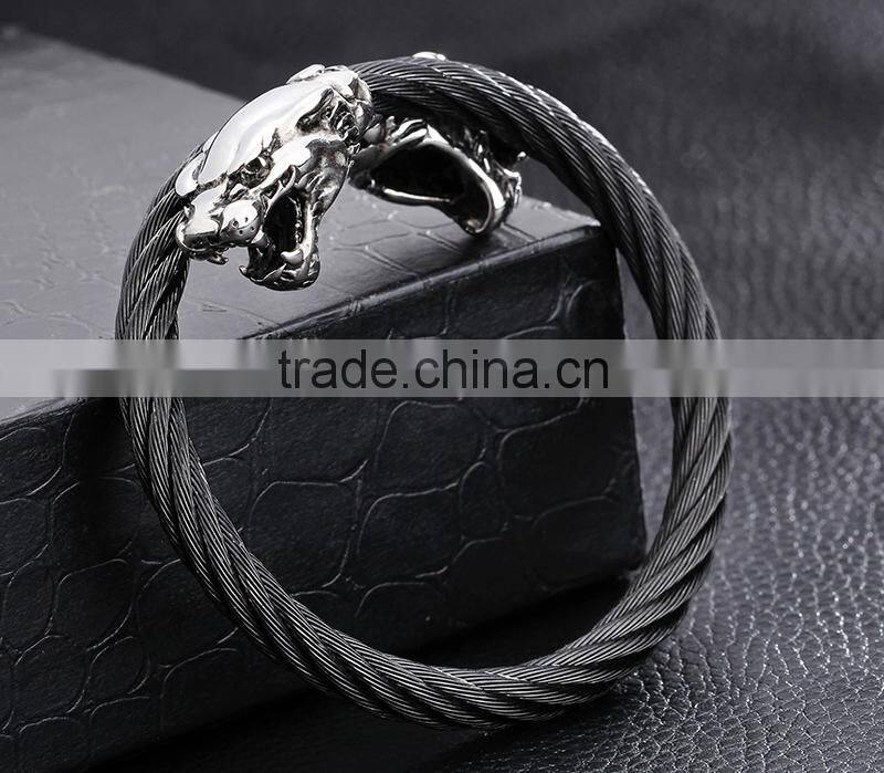 Super fashion mens stainless steel bracelet factory price sale 316l stainless steel bracelet jewelry