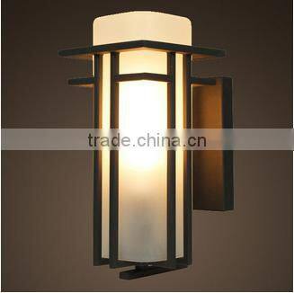 LED fashion indoor and outdoor fixture wall light