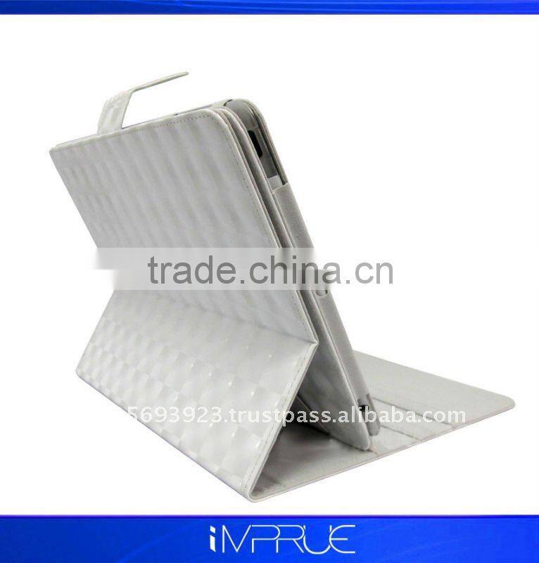 top quality!! magnetic leather protector for ipad 2 with new design