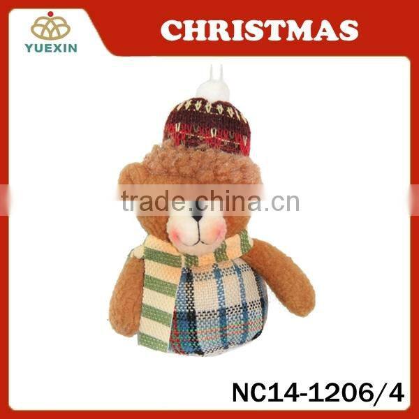 2015 Promotion Gift 4 inch Christmas Hanging Ornament