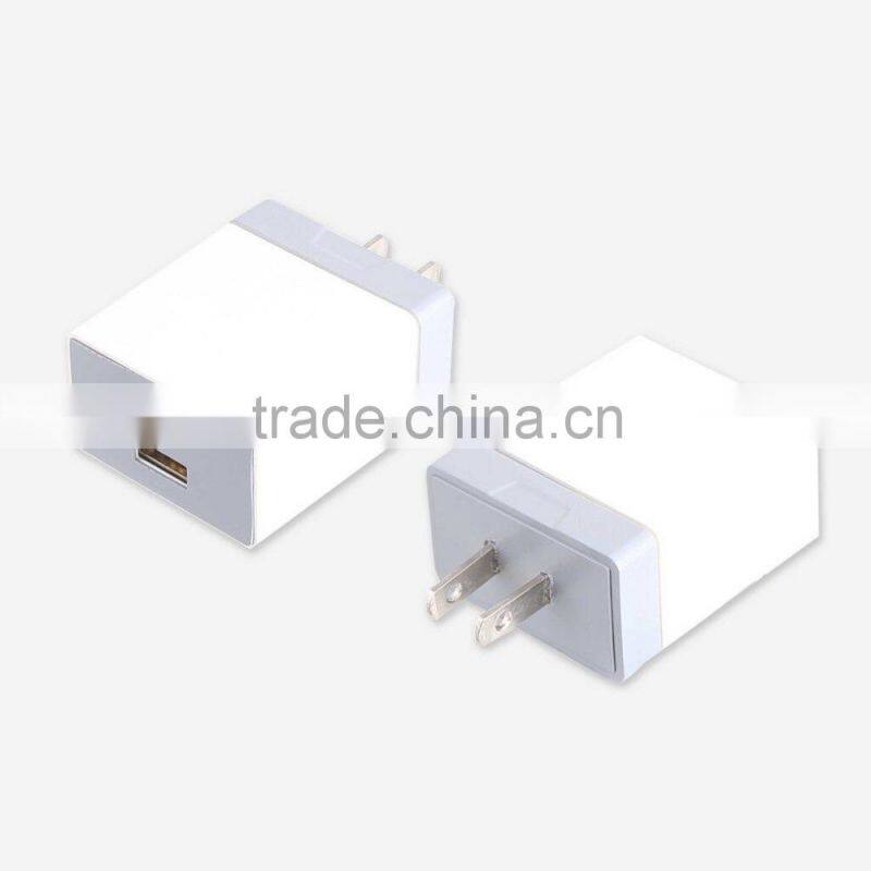 5V 1A USB charger with US plug for mobile phone