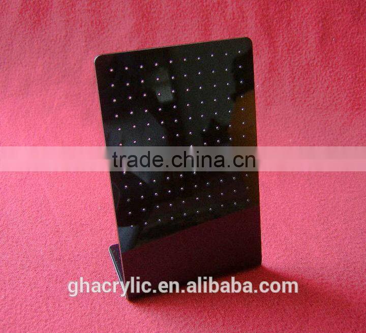 GH-RZ356 2014 hot sale Elegant and fashionable earring display,Plastic Acrylic Earring Display